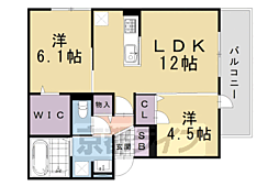 阪急嵐山線 上桂駅 徒歩10分 2階/-