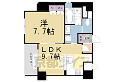 リーガル京都堀川五条通りII 5階/-