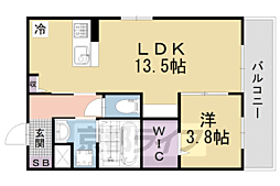 京都地下鉄東西線 御陵駅 徒歩18分 2階/-
