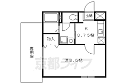 京阪京津線 四宮駅 徒歩3分 1階/-