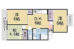 京阪本線 樟葉駅 徒歩18分 2階/-