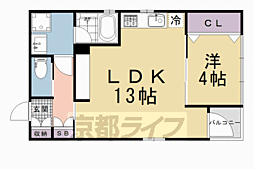グレース二条城北 3階/-