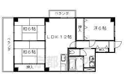 エスポワール那須 3LDKの間取図画像