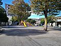 近くの公園。ご...