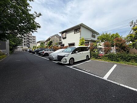 ゆとりのある駐車場