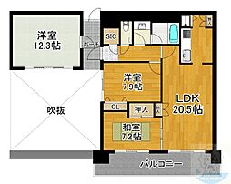 リングローブノース 3LDKの間取図画像
