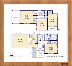 三郷市早稲田1丁目　一戸建て　全1棟