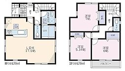 春日部市南中曽根　2期　新築一戸建て　全1棟