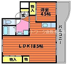 岡山県玉野市後閑1-13（賃貸マンション1LDK・4階・53.08㎡） その2