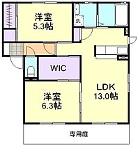 アネシス・アイIIB棟 103 ｜ 岡山県倉敷市連島町鶴新田469-4（賃貸アパート2LDK・1階・58.10㎡） その2