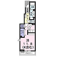 岡山県倉敷市中島1730番地4（賃貸アパート1R・1階・34.15㎡） その2