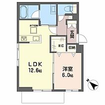 岡山県倉敷市西阿知町西原1367-9（賃貸マンション1LDK・1階・47.21㎡） その2