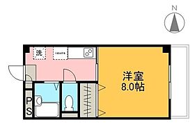 竹内ビル 203 ｜ 岡山県倉敷市松島1148-3（賃貸マンション1K・2階・26.20㎡） その2