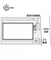 レオパレスエヌエヌ 202 ｜ 岡山県岡山市北区島田本町1丁目6-40（賃貸アパート1K・2階・21.81㎡） その3