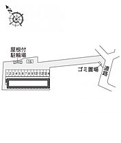 レオパレスフランボワーズII 110 ｜ 岡山県岡山市北区宿419-3（賃貸アパート1K・1階・20.28㎡） その16