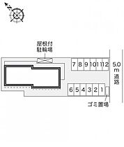 レオパレス天城 105 ｜ 岡山県倉敷市藤戸町天城328（賃貸アパート1K・1階・22.35㎡） その3