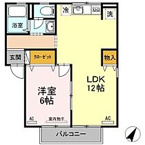 ドリーム神田 201 ｜ 岡山県倉敷市神田4丁目8-8（賃貸アパート1LDK・2階・44.75㎡） その2