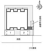 レオネクスト富 203 ｜ 岡山県岡山市北区富町1丁目4-35-5（賃貸アパート1K・2階・36.38㎡） その3