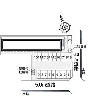 レオパレスウイング新福 208 ｜ 岡山県岡山市南区新福1丁目14-13（賃貸アパート1K・2階・20.28㎡） その3