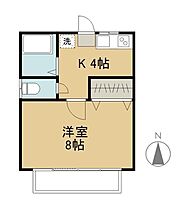 岡山県倉敷市中庄2404-2（賃貸アパート1K・2階・26.40㎡） その2