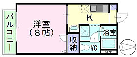 岡山県倉敷市新田2928-5（賃貸アパート1K・2階・24.71㎡） その2