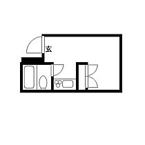 岡山県岡山市北区岩田町6-6（賃貸マンション1R・2階・21.52㎡） その2