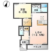 岡山県倉敷市真備町有井（賃貸アパート1LDK・1階・45.46㎡） その2