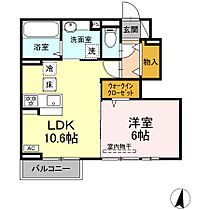 岡山県倉敷市鳥羽354-1（賃貸テラスハウス1LDK・1階・42.29㎡） その2