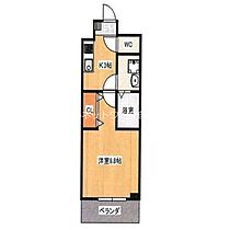 岡山県倉敷市老松町3丁目12-23（賃貸マンション1K・2階・27.20㎡） その2