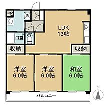 岡山県倉敷市松島1082-17（賃貸マンション3LDK・4階・68.00㎡） その2