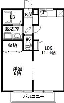 岡山県笠岡市生江浜586-1（賃貸アパート1LDK・2階・40.15㎡） その2