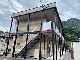 岡山県高梁市落合町近似1244-1（賃貸アパート1K・2階・20.28㎡） その1