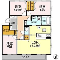 岡山県倉敷市中庄3593-2（賃貸アパート3LDK・1階・85.86㎡） その2