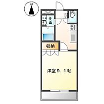 岡山県倉敷市児島赤崎4丁目（賃貸アパート1K・1階・30.96㎡） その2