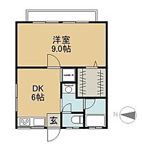 岡山県倉敷市鳥羽373-1（賃貸アパート1DK・2階・36.00㎡） その2