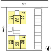 岡山県岡山市北区花尻みどり町9-101（賃貸アパート1LDK・1階・40.56㎡） その3