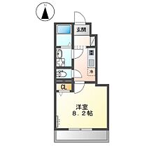 岡山県岡山市北区北長瀬本町（賃貸アパート1K・1階・28.74㎡） その1