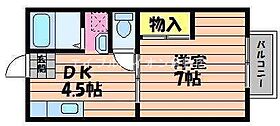 岡山県倉敷市藤戸町天城（賃貸アパート1DK・2階・27.68㎡） その2