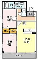 岡山県倉敷市笹沖（賃貸マンション2LDK・3階・56.31㎡） その2