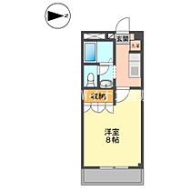 岡山県倉敷市玉島乙島（賃貸アパート1K・2階・25.57㎡） その2