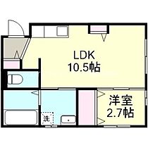 岡山県倉敷市四十瀬558（賃貸アパート1LDK・1階・34.16㎡） その2