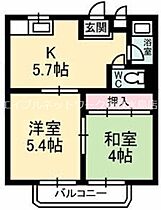 岡山県倉敷市福島4-11（賃貸アパート2K・1階・30.60㎡） その2