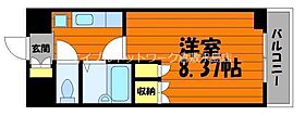 岡山県倉敷市老松町3丁目12-26（賃貸マンション1K・3階・22.61㎡） その2