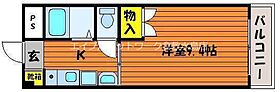 岡山県倉敷市川入734-8（賃貸マンション1K・2階・26.00㎡） その2