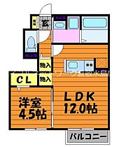 岡山県倉敷市西阿知町西原956-3（賃貸アパート1LDK・1階・42.18㎡） その2