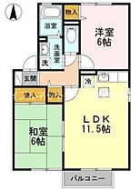 岡山県倉敷市玉島1丁目11-23（賃貸アパート2LDK・1階・53.72㎡） その2