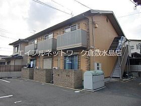 岡山県倉敷市水江879-4（賃貸アパート1LDK・1階・34.30㎡） その1