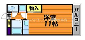 岡山県倉敷市笹沖1036-11（賃貸アパート1R・1階・25.92㎡） その2