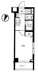 スカイコート練馬平和台 1Kの間取図画像