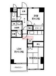 アドバンス江古田 2LDKの間取図画像
